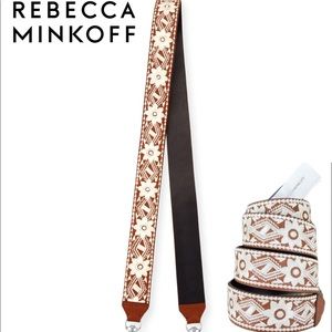 Rebecca Minkoff Genuine Leather Guitar Strap